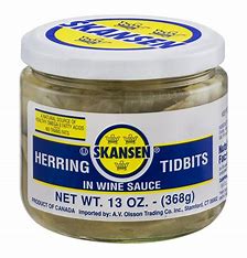 Norden Herring Tidbits in Wine & Cream Sauce